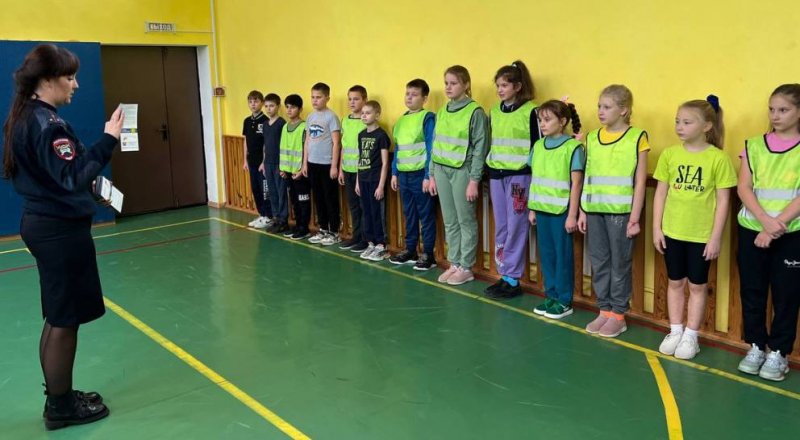 В Стародубском районе автоинспекторы провели для школьников «Пешеходный ликбез»